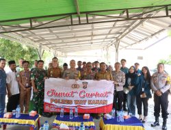 Jum’at Curhat di Polsek Buay Bahuga, Tingkatkan Kewaspadaan Menjadi Pesan Kapolres Kepada Warga