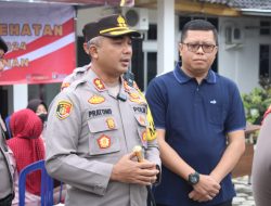 Polres Way Kanan Sediakan Layanan Kesehatan Tenaga Lipat Surat Suara di Way Kanan