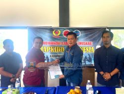 Tedi Zadmiko terpilih kembali secara Aklamasi sebagai Ketua Hapkido Pesibar