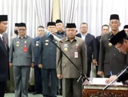 95 Aparatur Sipil Negara (ASN) dilantik PJ. Bupati Lampung Barat Drs. Nukman M.M