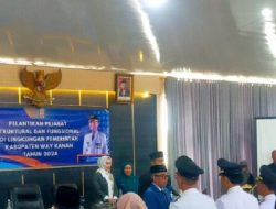 Awal Tahun, Bupati Way Kanan Lantik Pejabat Eselon II ,Pejabat Struktural Dan Fungsional