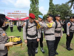 Apel Serpas Pam Pemilu 2024 di Way Kanan, Kapolres Sampaikan Penekanan Kapolda Lampung