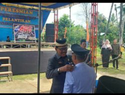 Bupati Pesibar Lantik Tiga Pj Peratin Pekon Persiapan