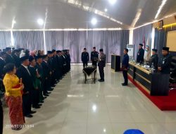 Wabup Way Kanan Ali Rahman, Lantik Pejabat Eselon III dan IV