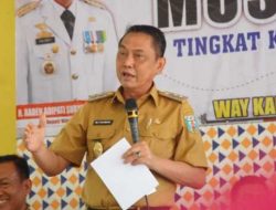 Wabup Ali Rahman Sampaikan Capaian Kabupaten Way Kanan Di Musrenbang Tingkat Kecamatan Buay Bahuga