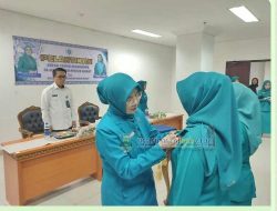TP-PKK PESIBAR GELAR PELANTIKAN KETUA TP-PKK KECAMATAN DAN RAKORDA
