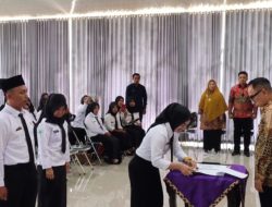 Bupati Way Kanan Serahkan SK PPPK Formasi Tahun 2023