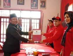Ali Rahman Daftar Bacalon Bupati Way Kanan ke PDI Perjuangan