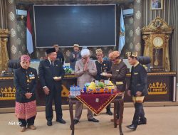 Upacara Bendera dan Rapat Paripurna Istimewa,  Warnai  Peringatan Puncak Hari Jadi  Way Kanan Ke-25