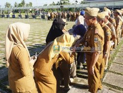 PJ. Sekda Jon Edwar pimpin apel pagi perdana pasca libur Hari Raya Idul Fitri 1445 Hijriah