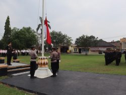 Polres Way Kanan Gelar Upacara Hari Kebangkitan Nasional ke-116