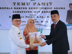 Sekdakab Saipul,  Hadiri Temu Pamit Kepala Kantor Kemenag Kabupaten Way Kanan