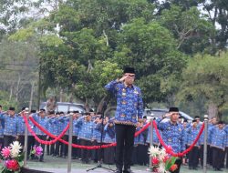 Bupati Adipati Pimpin Upacara Harkitnas Ke-116 Tingkat Kabupaten Way Kanan