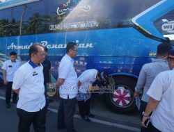 Pemkab Pesibar Lakukan Ram Check Kendaraan Pemberangkatan Calon Jemaah Haji