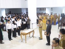Agus Istiqlal Lantik 510 PPPK dan 6 CPNS
