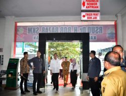 Wujud Komitmen Meningkatkan Kualitas Fasilitas dan Pelayanan Kesehatan, Presiden Joko Widodo Didampingi Pj. Gubernur Lampung Tinjau RSUD Dr. H. Bob Bazar