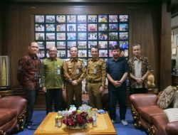 Bupati Way Kanan Terima Audiensi Kepala Stasiun TVRI Provinsi Lampung