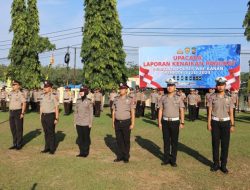 Tiga Puluh Tiga Personel Polres Way Kanan Naik Pangkat Periode 1 Juli 2024