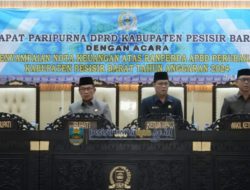 DPRD Pesisir Barat Gelar Paripurna Penyampaian Nota Keuangan APBD-Perubahan Tahun 2024