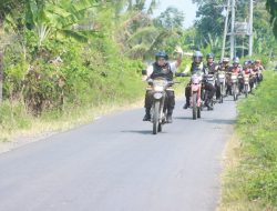 Adventure Kamtibmas Polres Lampung Selatan, ajak warga dukung kamtibmas yg kondusif