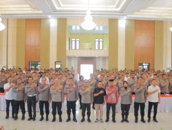Pastikan Kesiapan Pengamanan Pilkada Berjalan Lancar, Polda Lampung Gelar Latpraops Mantap Praja 2024