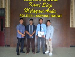 Ketua DPC PKB Lampung barat Laporkan Eks Sekjen PKB Ke Polres Lampung Barat