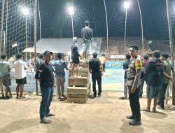 Turnamen Volly Ball di Banjit, Polisi Himbau Generasi Millenial Jaga Kamtibmas Jelang Pilkada 2024