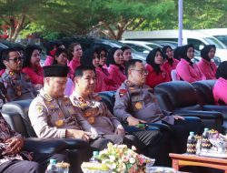 Polda Lampung Gelar Doa Bersama Dalam Rangka Turnamen Voli Bhayangkari Cup 2024 Zona III Lampung