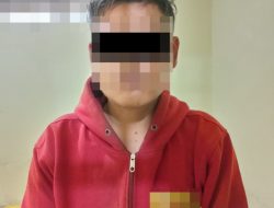 Polsek Banjit Dibantu Warga Amankan Diduga Pelaku Curas Sepeda Motor di Kampung Argomulyo