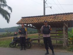 Pantau Kamtibmas, Polsek Buay Bahuga Gelar Patroli Pam Rawan Pagi di Jalan Tanggul Irigasi
