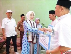 Ketua TP-PKK Septi Heri Agusnaeni Lanjutkan Penilaian Lomba Pekon Sikop di Sumber Agung dan Pagar Bukit