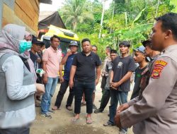 INAFIS Polres Way Kanan Datangi TKP Seorang Pria Meninggal Dunia di Way Tuba