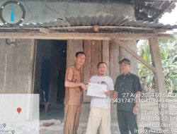 Pemerintahan Pekon Tanjung raya Salurkan BLT-DD Tahap 2