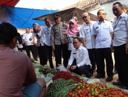 Dalam Rangka Pengendalian Inflasi Daerah,Sekda Saipul Pantau Harga Sembako