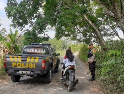 Cegah Kriminalitas, Polsek Baradatu Lakukan Patroli KRYD di Bumi Rejo