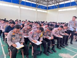 Biro SDM Polda Lampung Gelar Tes Psikologi Berkala Personel Polres Way Kanan