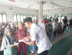 Sisihkan Sedikit Rezeki,Unit Tipikor Satreskrim Polres Way Kanan Santuni Anak Yatim