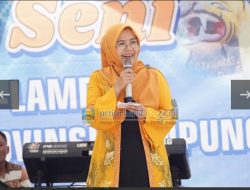 Bupati Agus Istiqlal Buka Pentas Seni Budaya Sunda-Lampung di Way Jambu