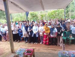 Bacalon Wabup Way Kanan Ayu Asalasiyah sambangi emak-Emak Tim Pemenangan di Kecamatan Gunung Labuhan