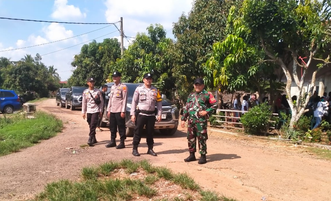 Operasi Mantap Praja Krakatau 2024, Polres Way Kanan Pam Kampanye di 4 Lokasi Berbeda