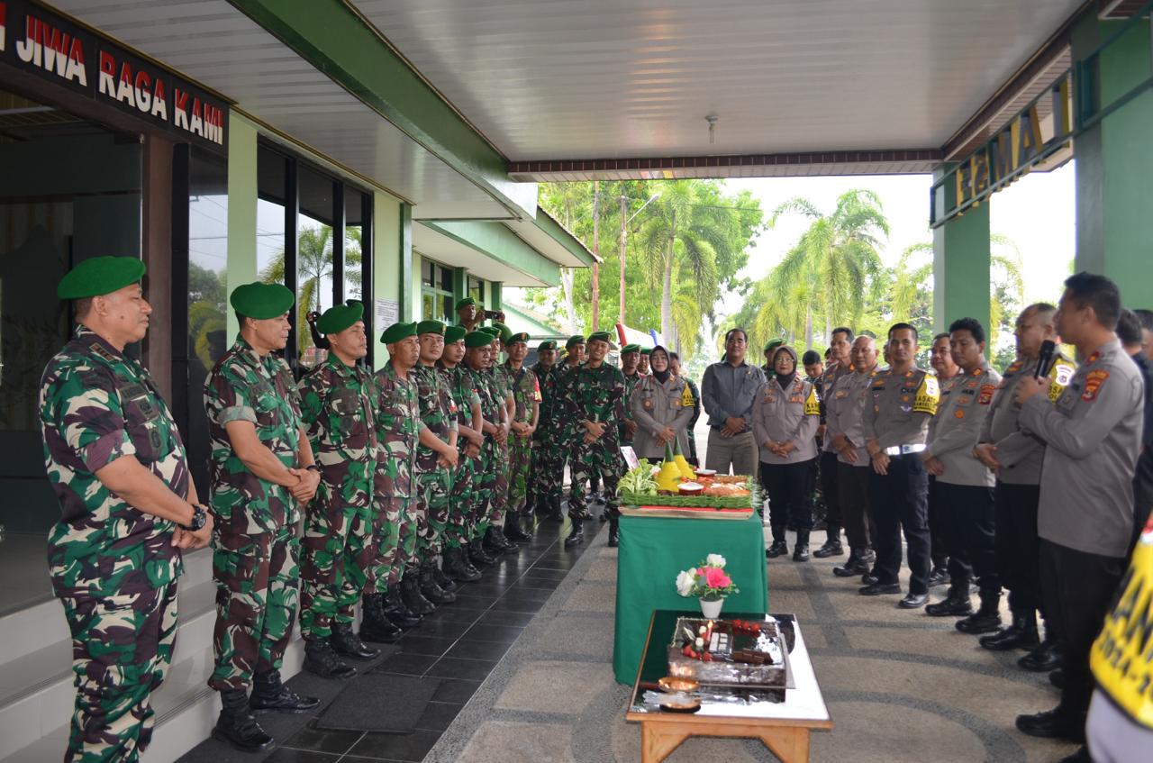 Polres Lampung Selatan Berikan Kejutan di HUT TNI ke-79, Tunjukkan Sinergi TNI-Polri