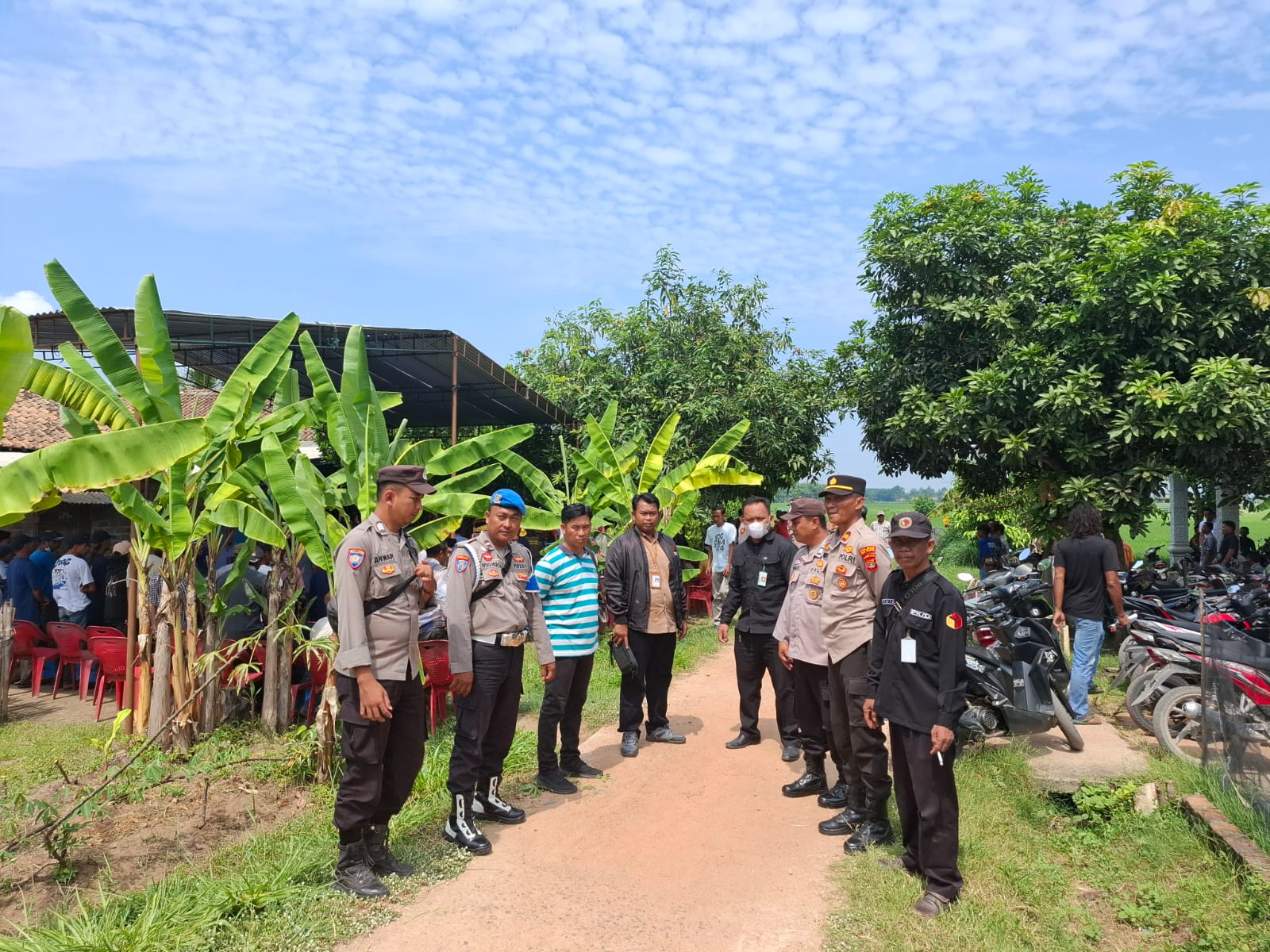 Polres Way Kanan Amankan 9 Titik Lokasi Kampanye Pilkada Serentak 2024