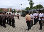 Operasi Mantap Praja Krakatau, Polres Way Kanan Amankan Rekapitulasi Suara Hasil Pilkada 2024 di KPU