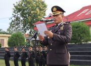 Polres Way Kanan Gelar Upacara Hari Bela Negara Ke 76