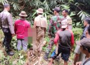Polsek Banjit Datangi TKP Penemuan Mayat Seorang Pria di Pinggir Sungai Sukir