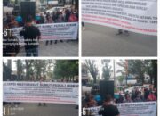 Heboh..!! Ratusan Aktivis dan Masyarakat Aksi Damai di Depan Kantor Pengadilan Tinggi Medan dan Kantor DPW Partai Nasdem,Minta Wakil Rakyat Bukan Preman