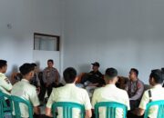 Ciptakan Rasa Aman di RSHK, Satbinmas Polres Way Kanan Berikan Pembinaan Satpam