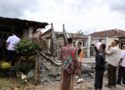 Pj. Bupati Nukman Meninjau Lokasi Kebakaran di Kecamatan Way Tenong