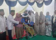 Bupati Deliserdang Berjemur di Galang,Berbagai Bantuan Diserahkan