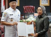 Wakil Bupati Way Kanan Terima Surat Penugasan sebagai Plt. Bupati Dari Gubernur Lampung
